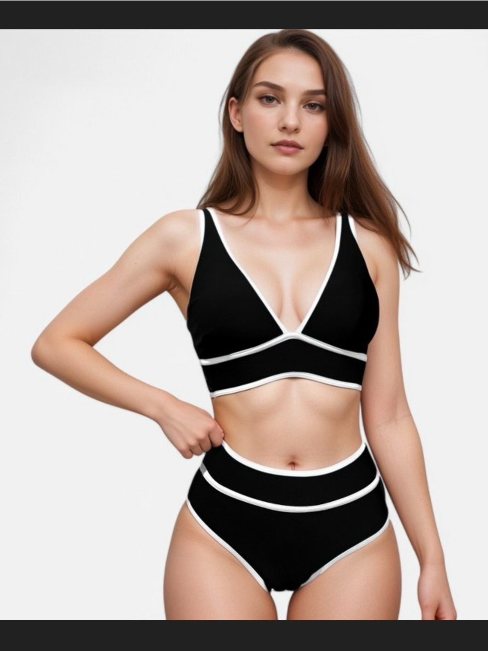 Anna-Kaci Swim Women’s High-Waist Bikini Set